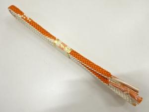 未使用品　正絹　手組帯締め